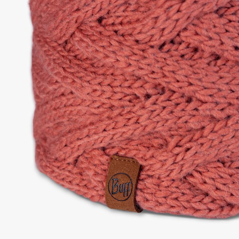 Buff Knitted Headband Caryn Crimson