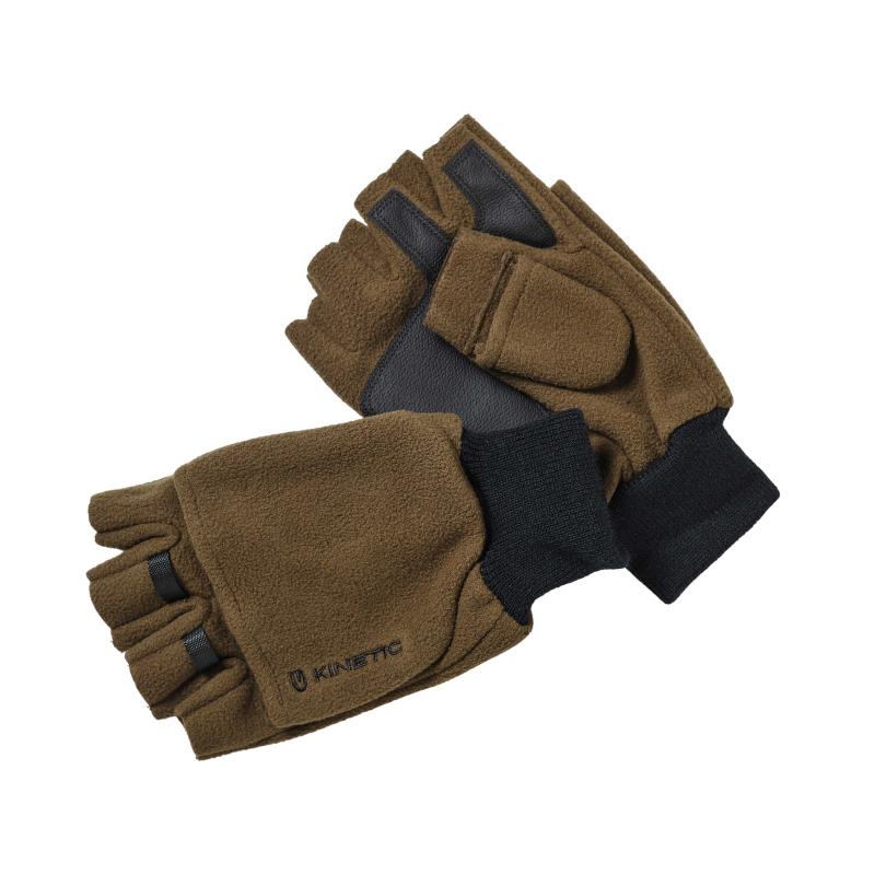 Kinetic Wind Stop Fold Over Mitt L Army Green