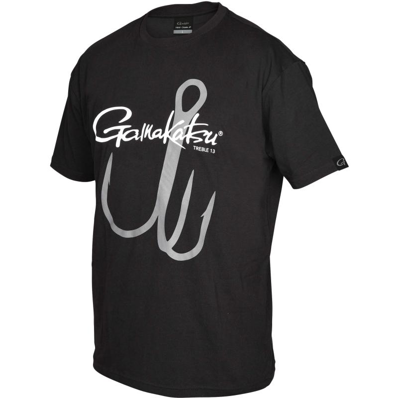 Gamakatsu T-Shirt Treble 13 Black L