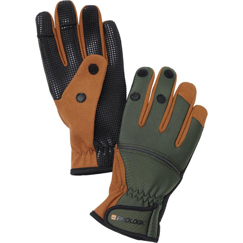 Prologic Neoprene Grip Glove L Green/Black